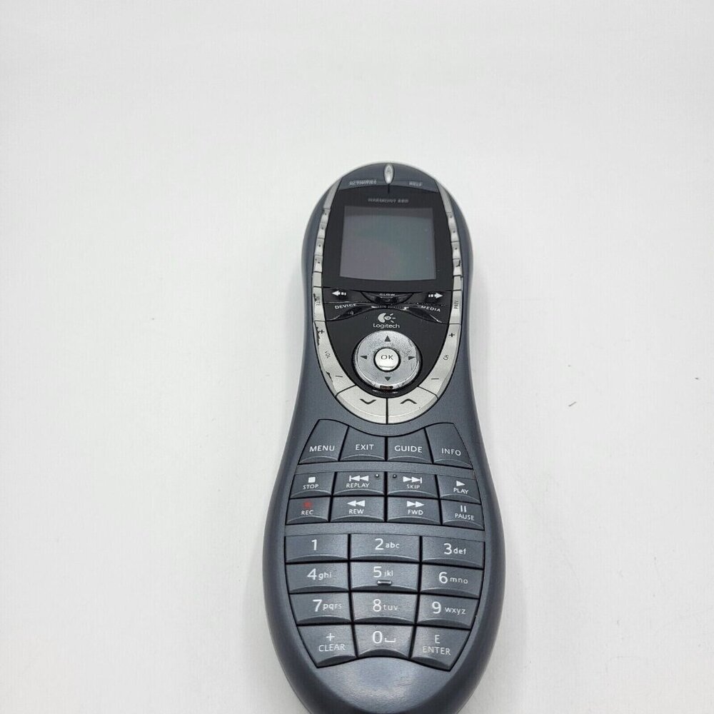 Logitech Harmony 880 LCD Universal Remote Control‎ ONLY Damaged SCREEN